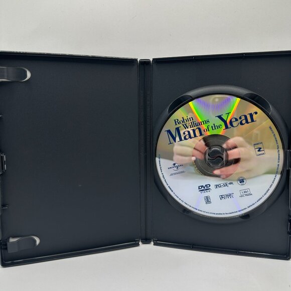 Robin Williams "Man Of The Year" Full Screen DVD - Picture 3 of 3